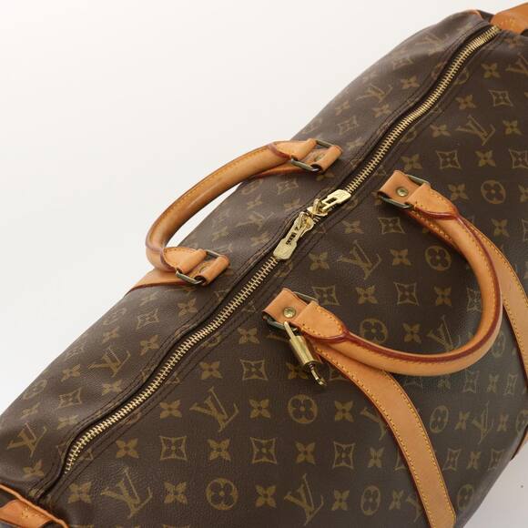 LOUIS VUITTON Monogram Keepall 55 Boston Bag M41424 - Picture 6 of 16
